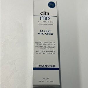 EltaMD So Silky Hand Crème - White and Blue